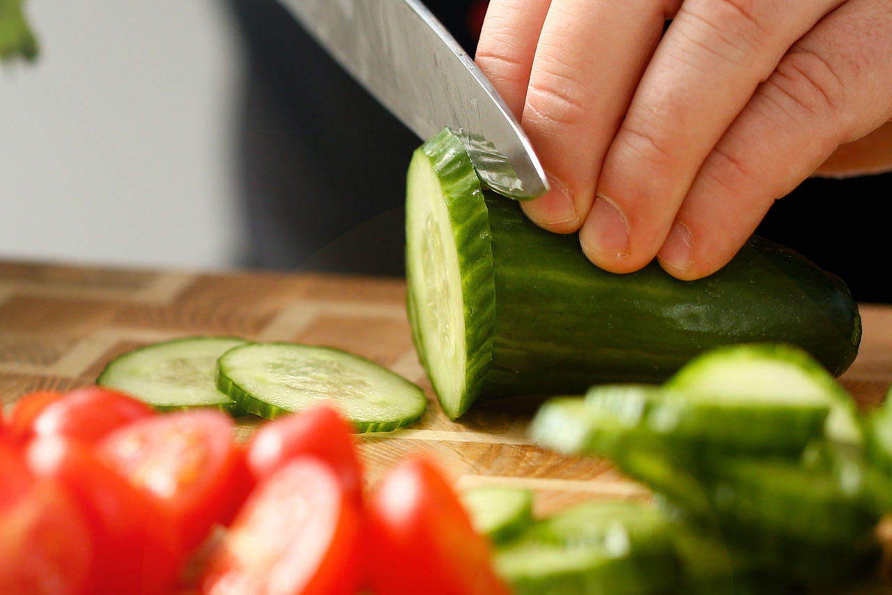 Tomato Cucumber Summer Salad