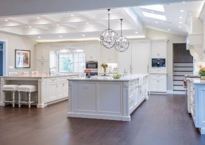 Giv White Kitchen Oyster Bay Cove Island