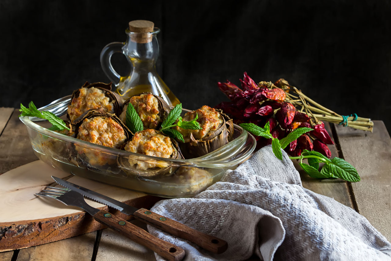 Stuffed Artichokes