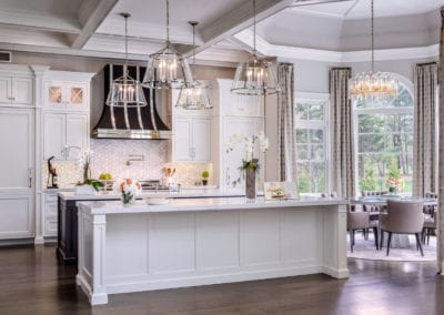 Nordic White Maple Kitchen, Far View - Brookville