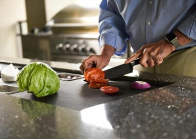 Galley Sink Prepare Outdoors on Graphite Culinary Tools on the IWS5S