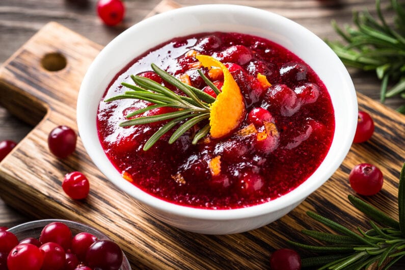 Cranberry Orange Relish Sauce