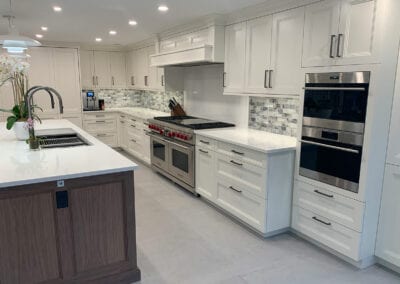 We Created a Moving Kitchen Tile Backsplash!