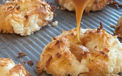 Salted Caramel Coconut Cookies