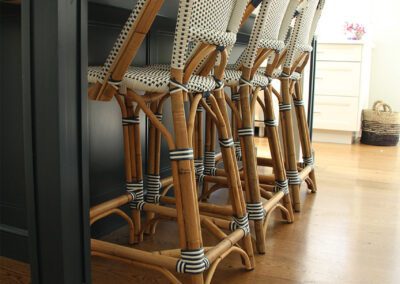 Kitchen Island Rattan chair