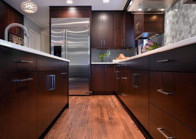 transitional kitchen