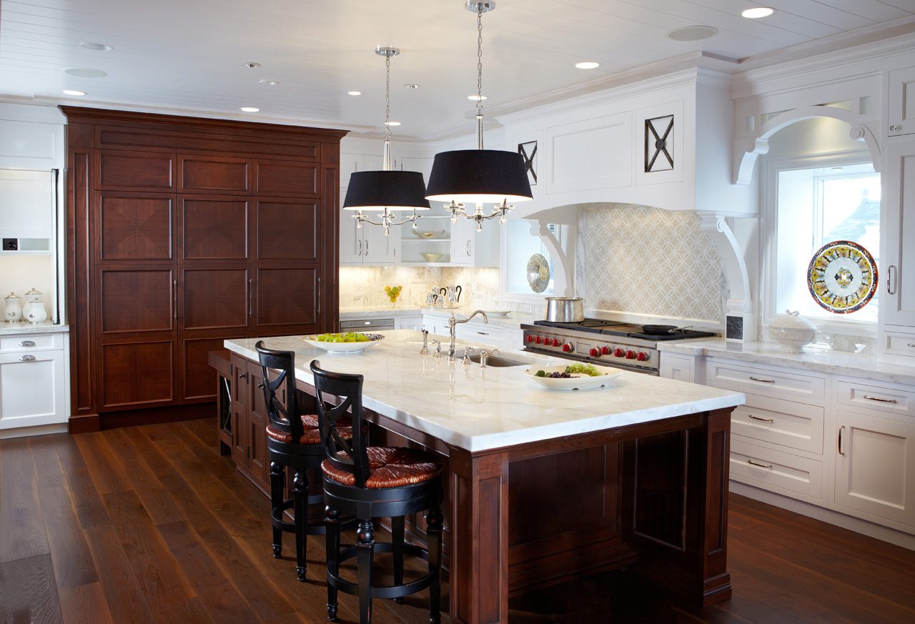 Long Island Kitchen and Bath Showrooms White Painted Kitchen