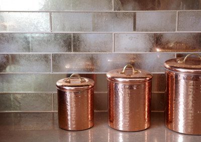 Copper and Walnut Kitchen by Kitchen Designs by Ken Kelly Long Island Showroom